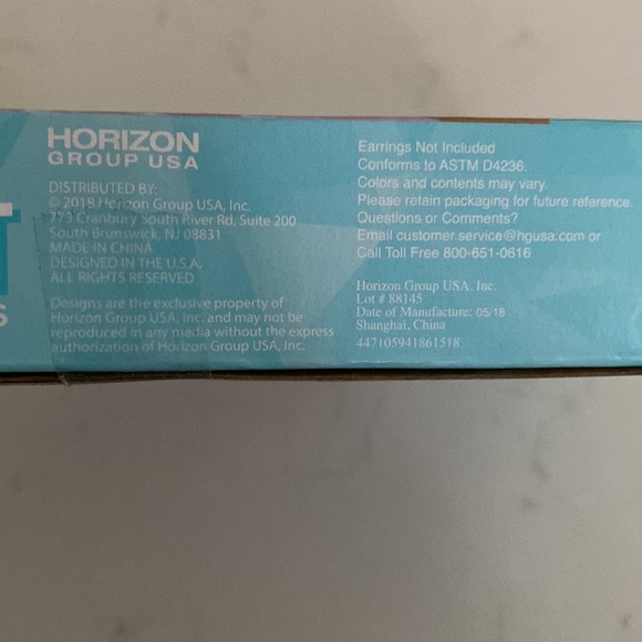 Horizon Group Do It Yourself Sparkling Trinket Trays - Picture 7 of 10